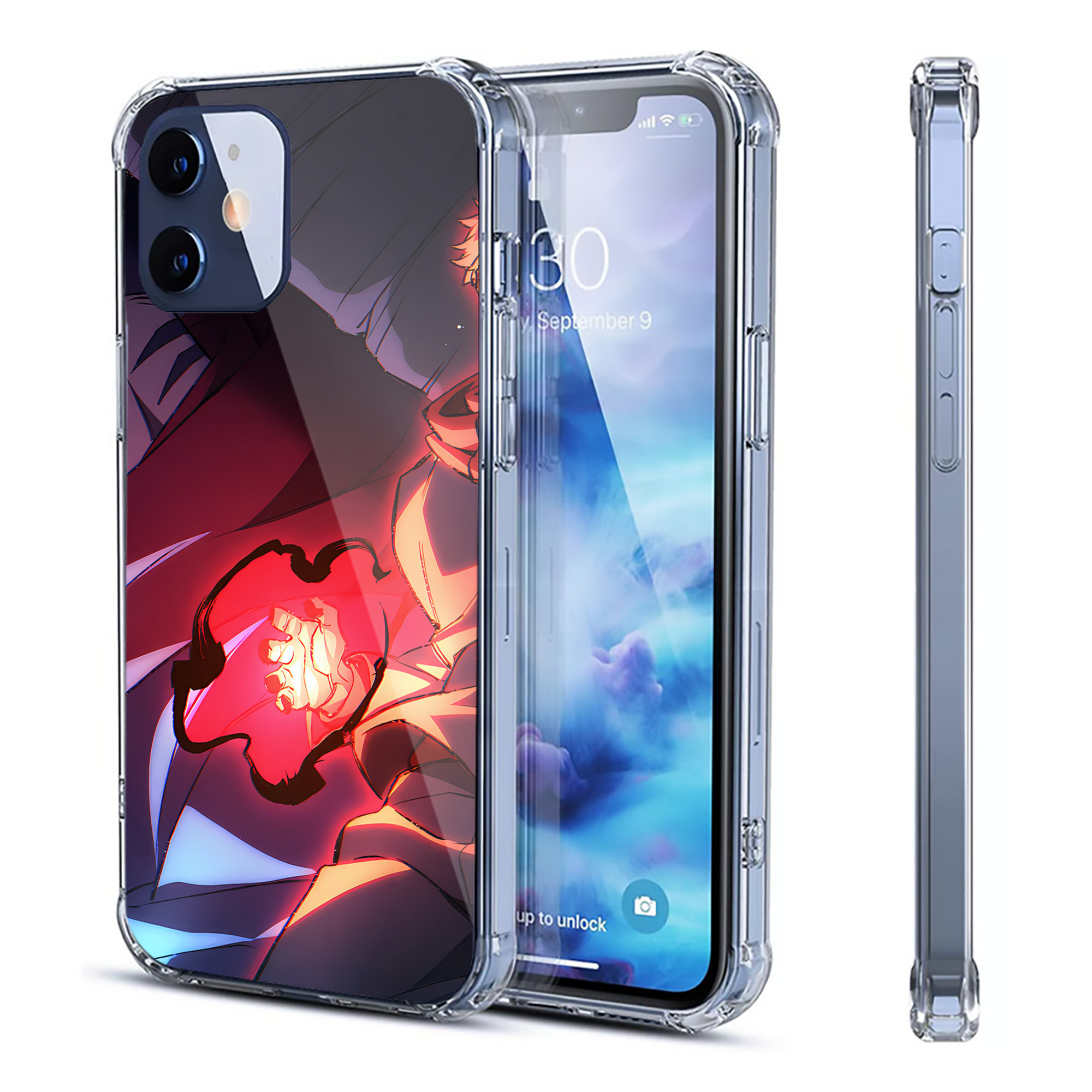 （画像用） SPY×FAMILY间谍家家酒 【iPhone 12シリーズ対応】透明スマホケース（クリアソフトケース）